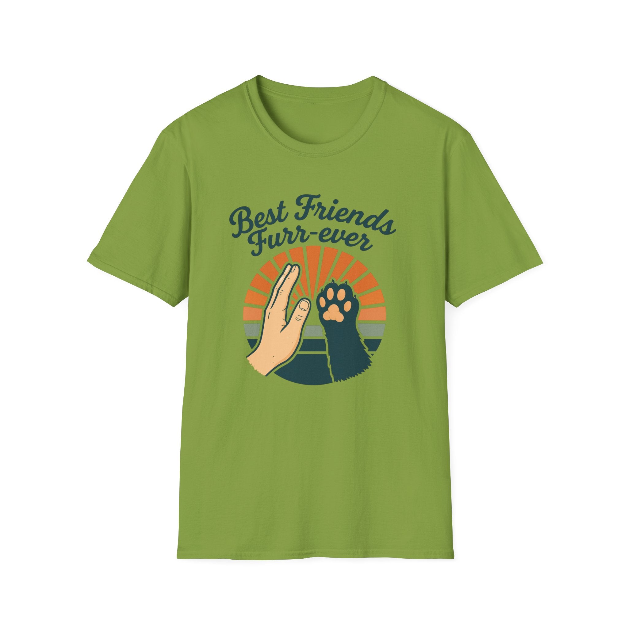 Best Friends Furr-Ever dog lover tee – dog friendship clothing UK