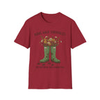 Rural Walk Survivalist dog tee mockup – funny countryside walking top UK