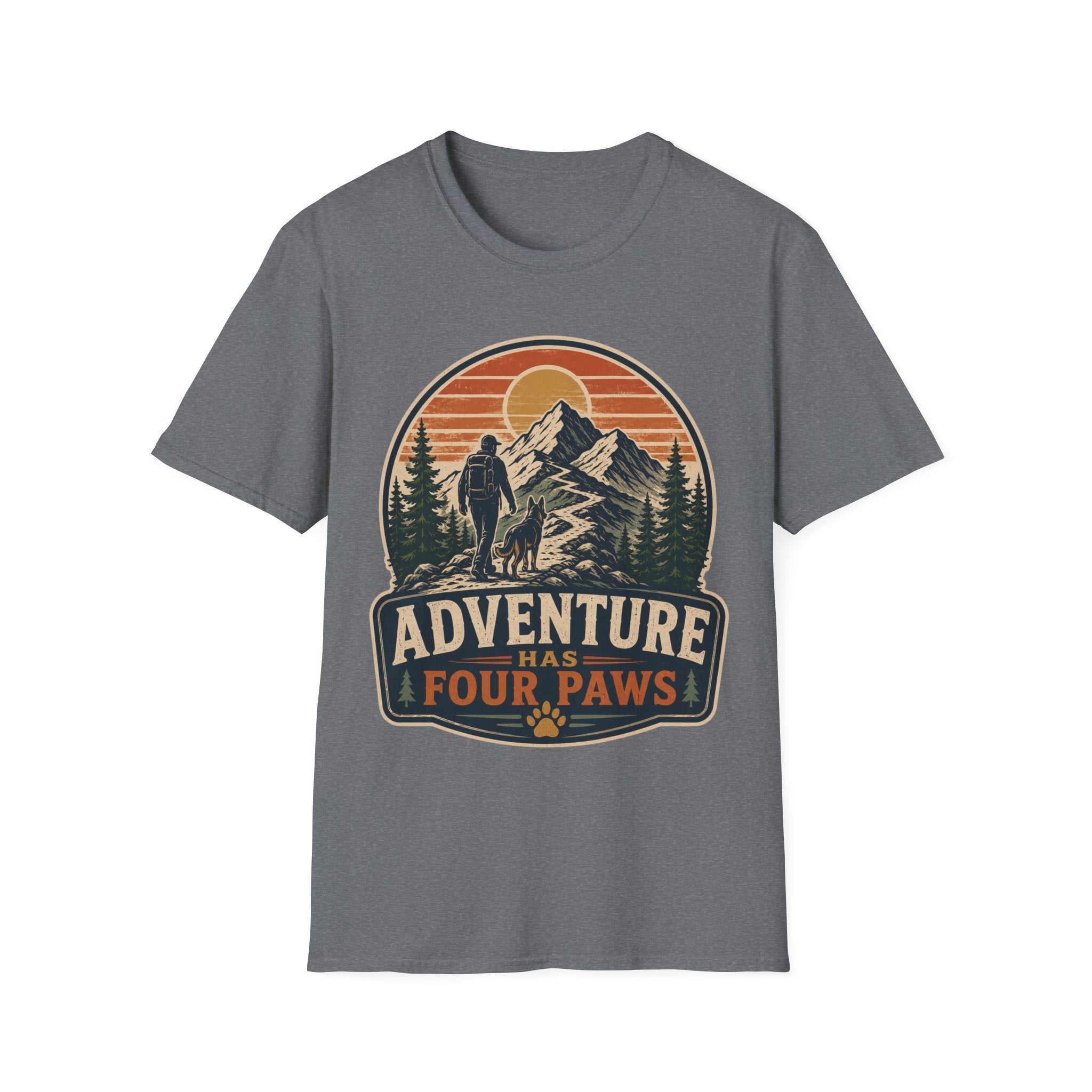 Adventure Has Four Paws T-Shirt