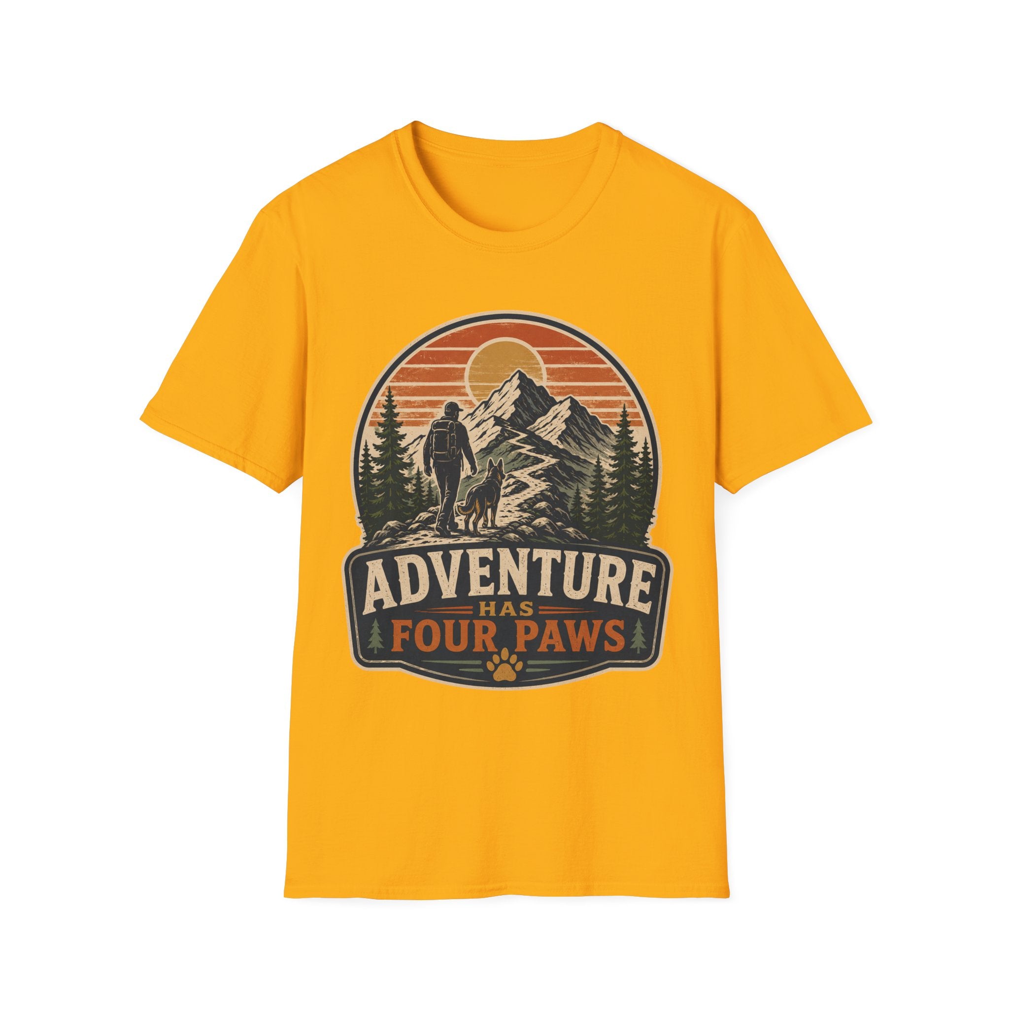 Adventure Has Four Paws T-Shirt