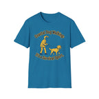 Coastal Walking Survival dog walking tee – funny coastal dog gift UK