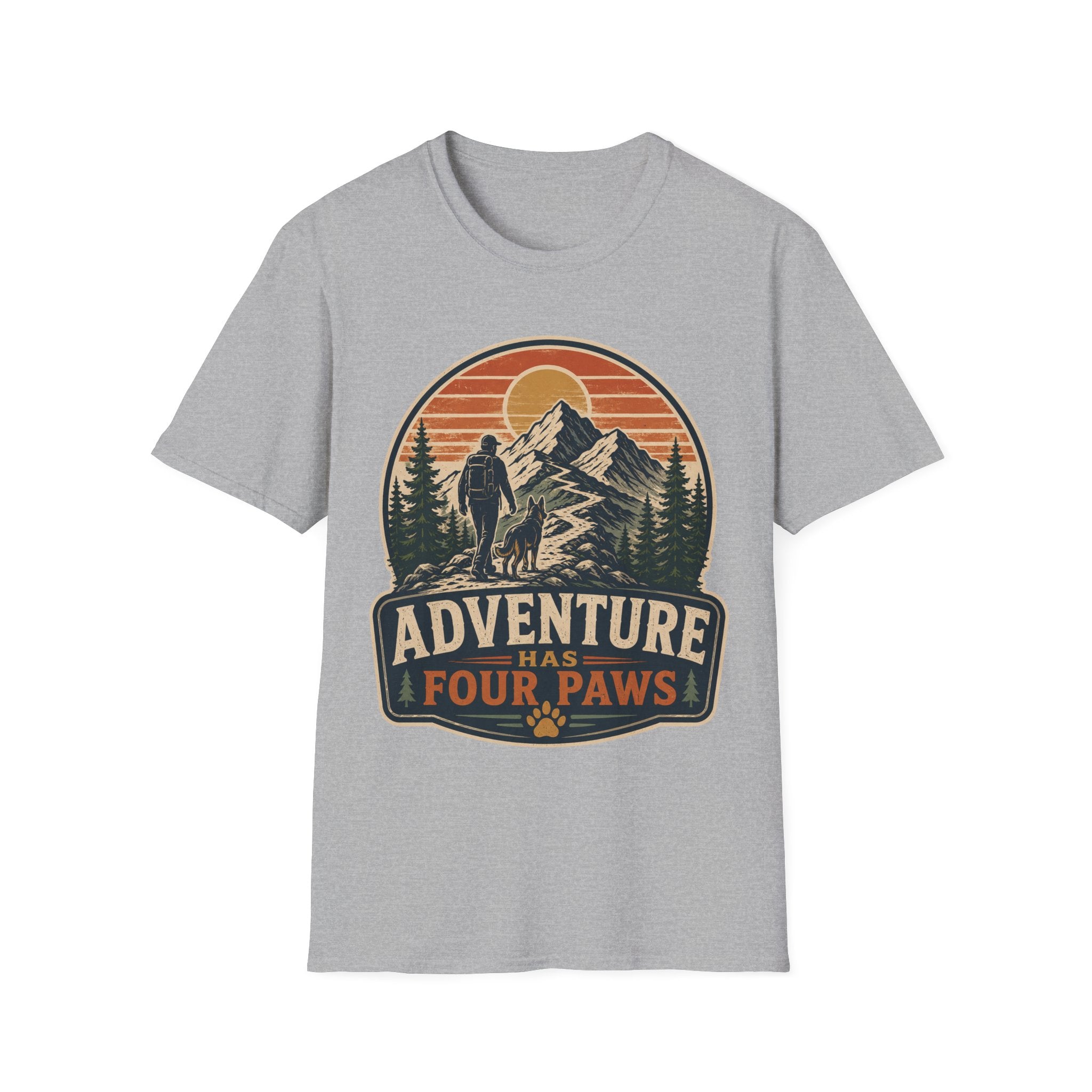 Adventure Has Four Paws T-Shirt