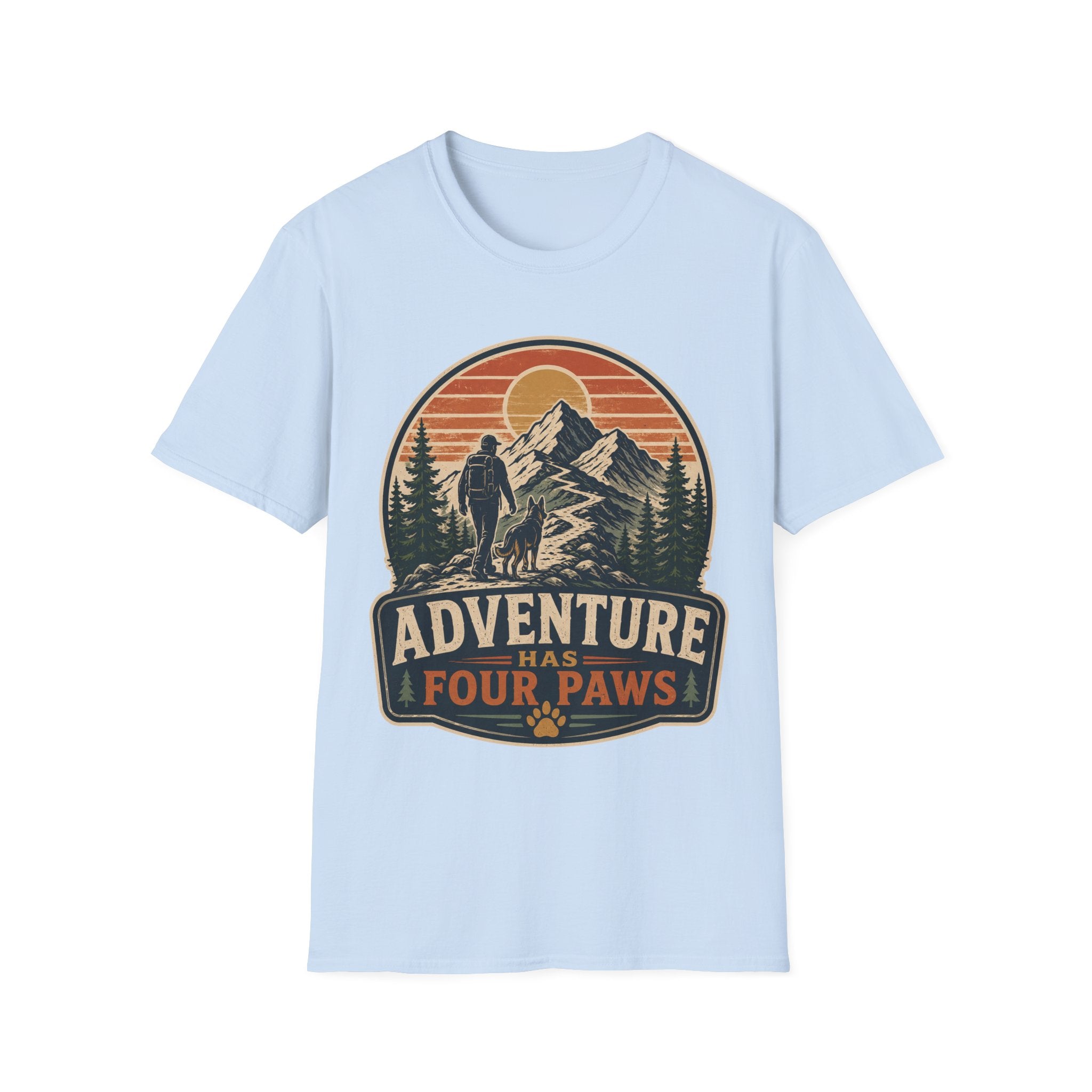 Adventure Has Four Paws T-Shirt