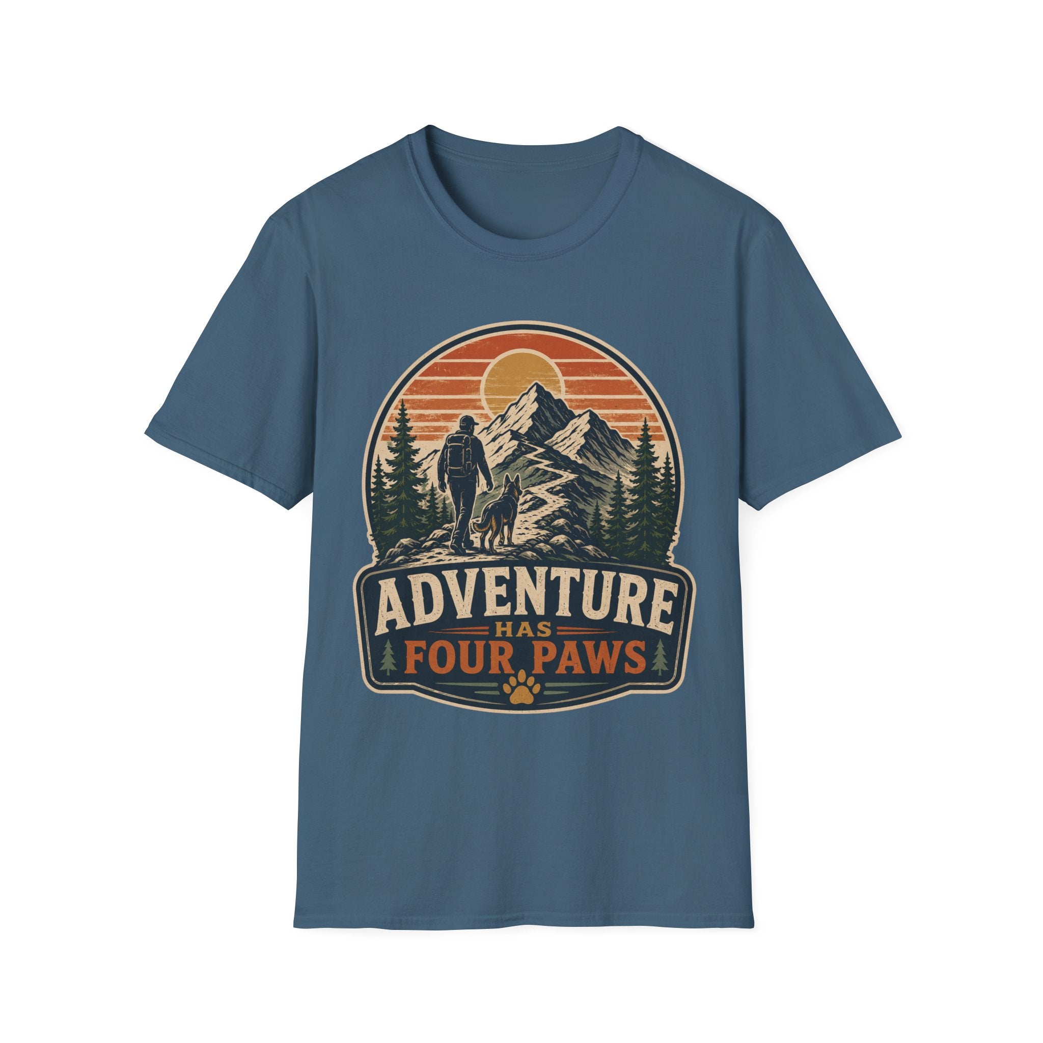 Adventure Has Four Paws T-Shirt
