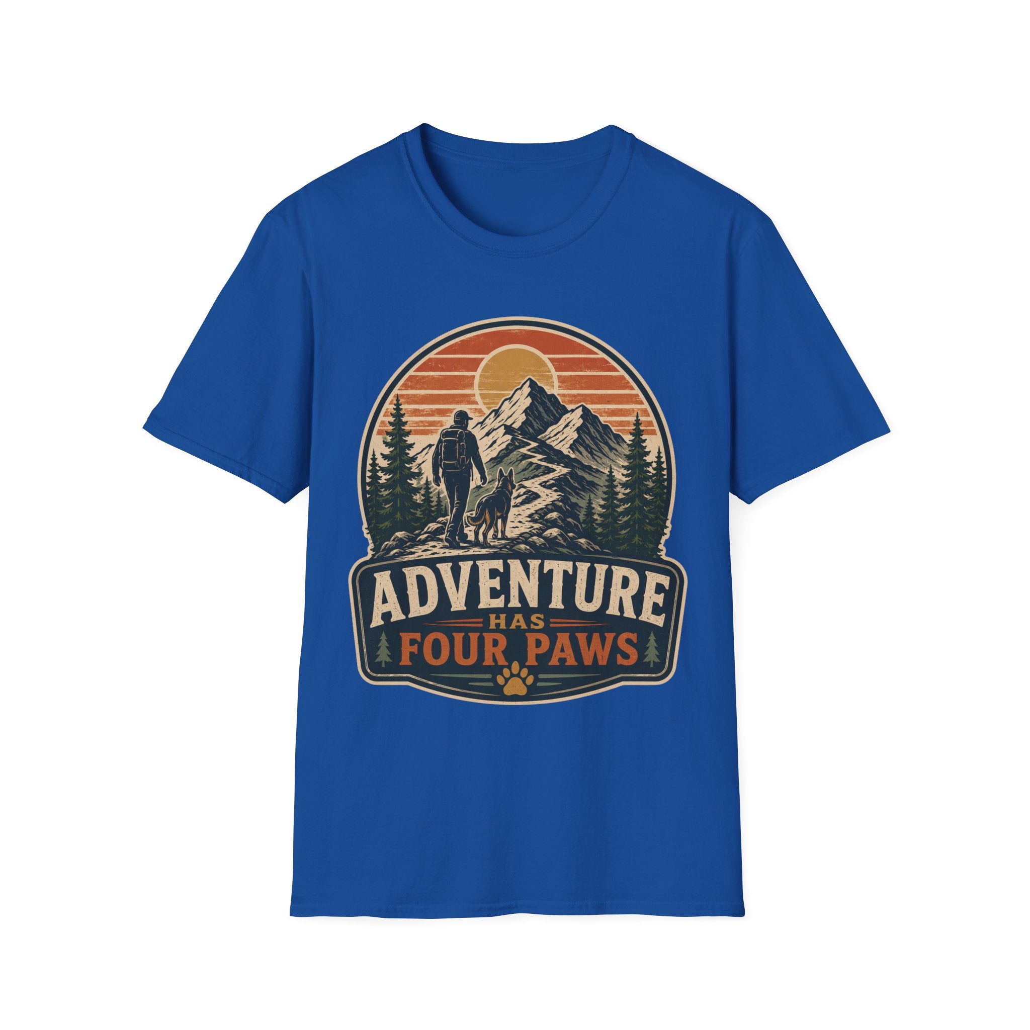 Adventure Has Four Paws T-Shirt