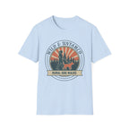 Wild and Untamed dog tee colour shot – adventurous dog owner top UK