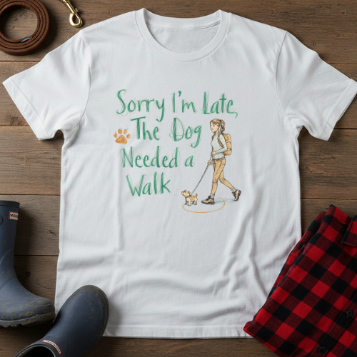 Sorry I'm Late T-Shirt