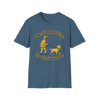 Coastal Walking Survival tee variant – funny dog walker top UK