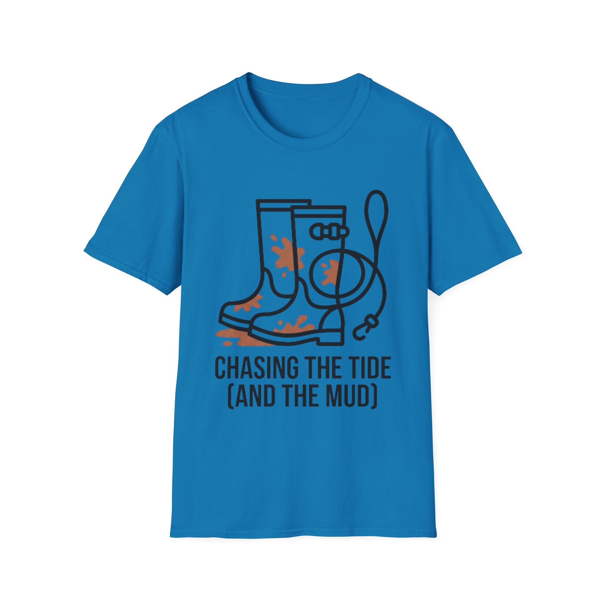 Chasing the Tide t-shirt lifestyle – dog walking top UK