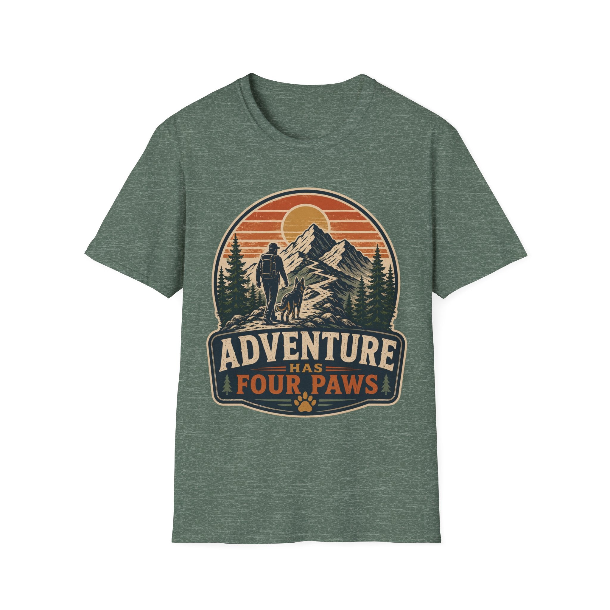 Adventure Has Four Paws T-Shirt