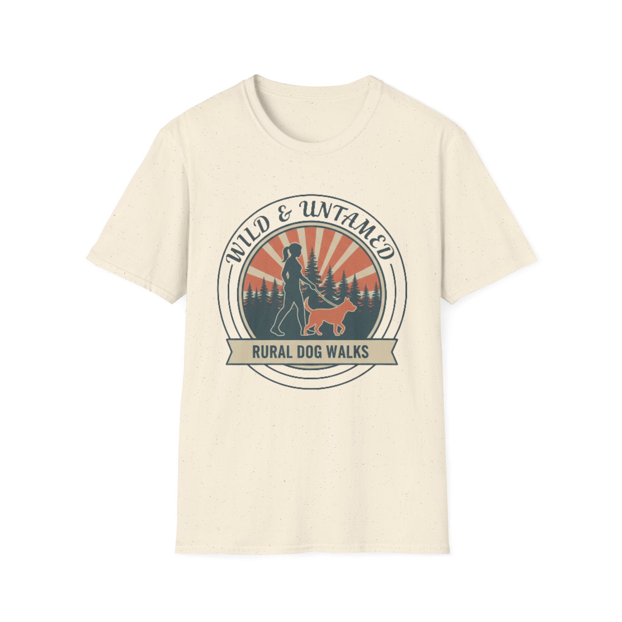 Wild and Untamed t-shirt lifestyle – wild dog owner gift UK