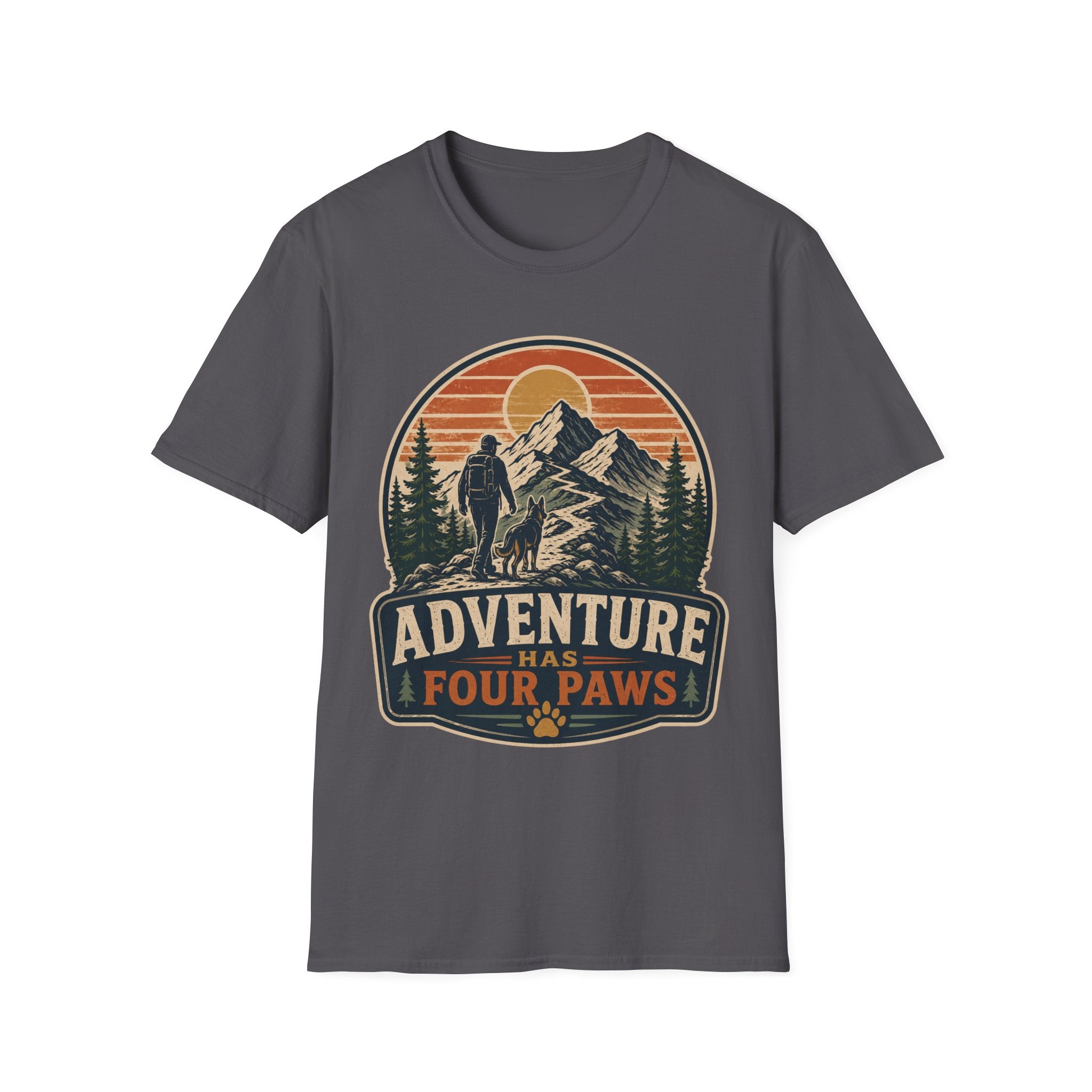 Adventure Has Four Paws T-Shirt