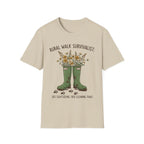 Rural Walk Survivalist t-shirt mockup – rural dog walker gift UK