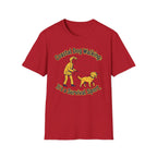 Coastal Walking Survival dog tee lifestyle – coastal walking clothing UK