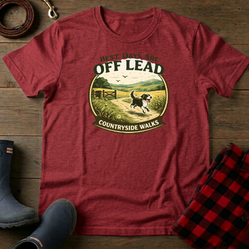 Best Days are Off Lead T-Shirt