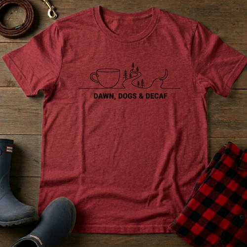Dawn, Dogs & Decaf T-Shirt