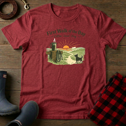 First Walk of the Day T-Shirt