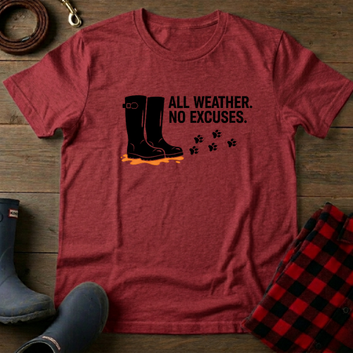 All Weather No Excuses T-Shirt
