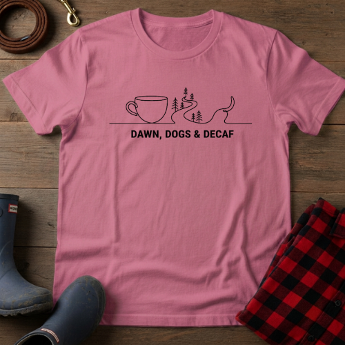 Dawn, Dogs & Decaf T-Shirt