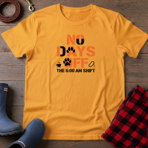 No Days Off T-Shirt
