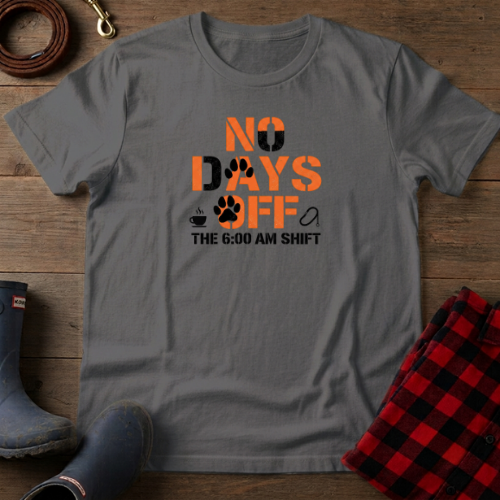 No Days Off T-Shirt