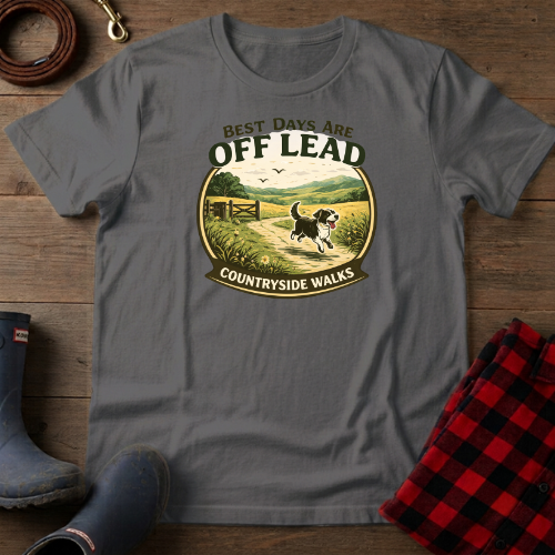 Best Days are Off Lead T-Shirt