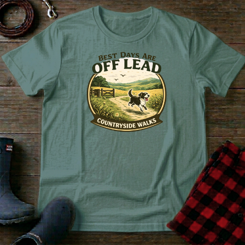 Best Days are Off Lead T-Shirt