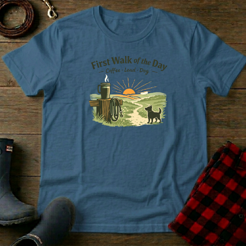 First Walk of the Day T-Shirt