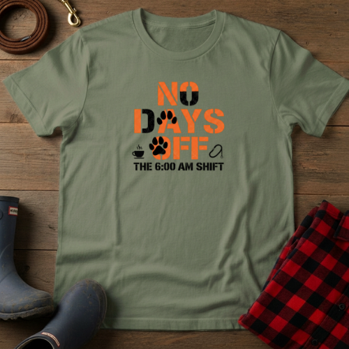 No Days Off T-Shirt