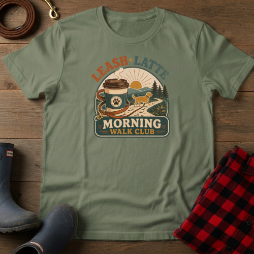 Leash Latte T-Shirt