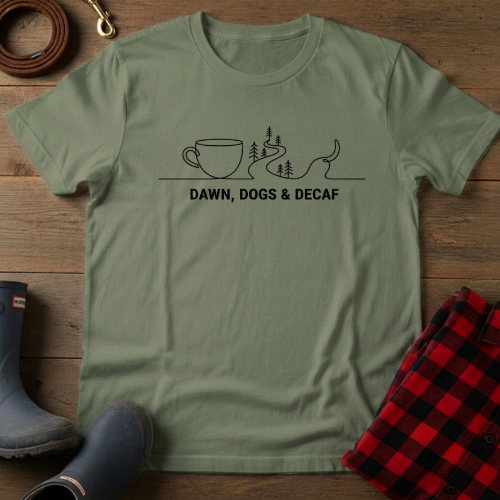 Dawn, Dogs & Decaf T-Shirt