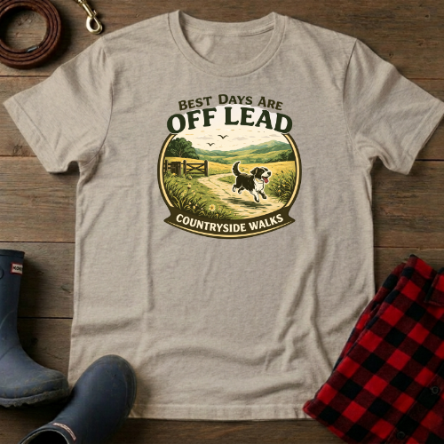Best Days are Off Lead T-Shirt
