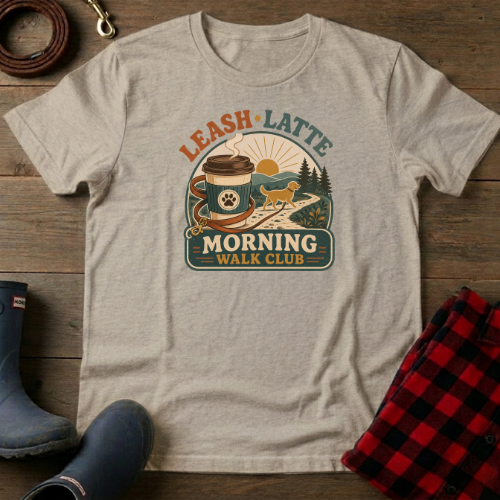 Leash Latte T-Shirt