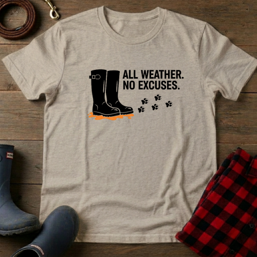 All Weather No Excuses T-Shirt