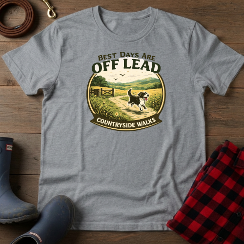 Best Days are Off Lead T-Shirt