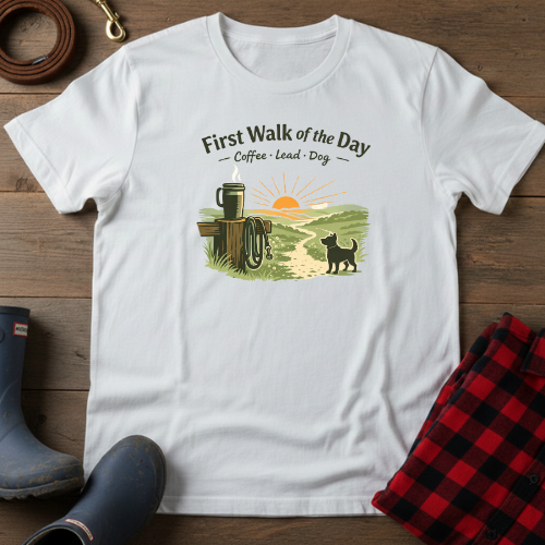 First Walk of the Day T-Shirt