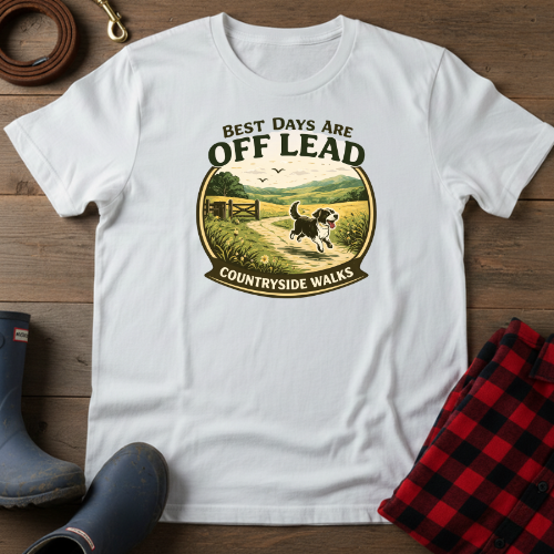 Best Days are Off Lead T-Shirt