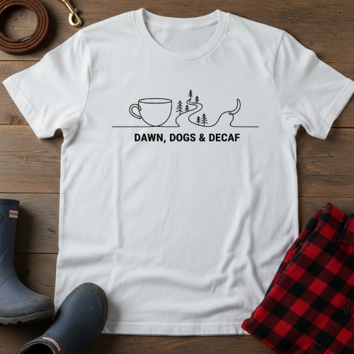 Dawn, Dogs & Decaf T-Shirt