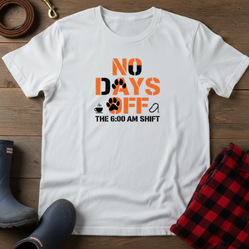 No Days Off T-Shirt